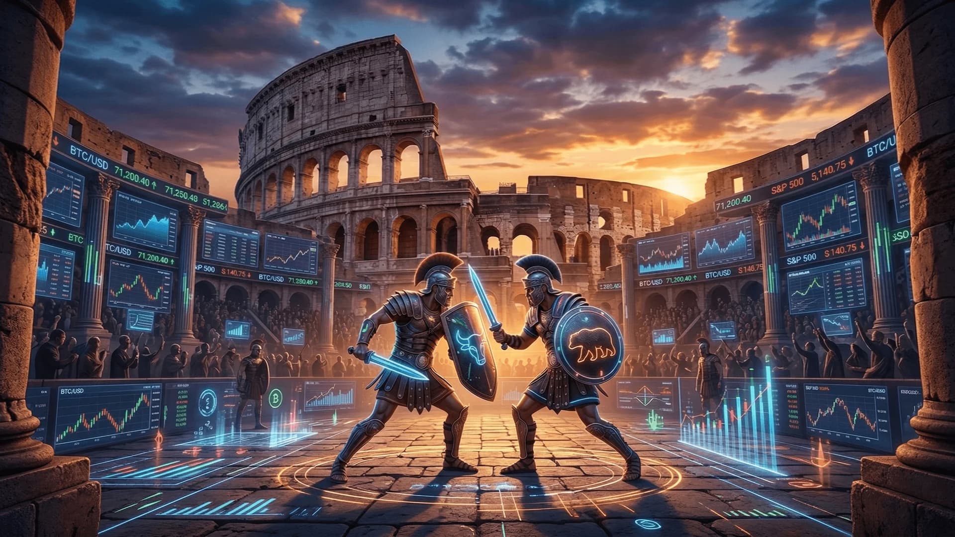 El Coliseo de Trading — gladiadores y mercados
